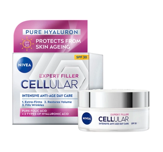 NIVEA CELLULAR EXPERT FILLER GESICHTSCREME ANTI-AGE FÜR TAG SPF30 50ML