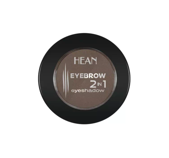 Kliknij na zdjęcie, aby je powiększyć HEAN EYEBROW 2 IN 1 SCHATTEN FÜR AUGENBRAUEN- UND AUGENSTYLING 403 SMOKEY 1,9G