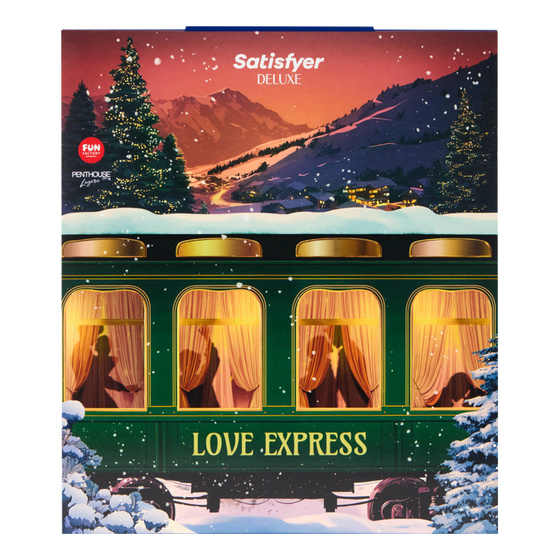 Kliknij na zdjęcie, aby je powiększyć Satisfyer Deluxe Love Express Adventskalender mit Erotik-Gadgets