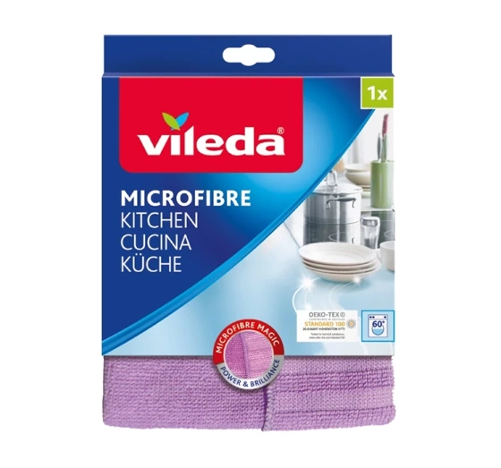 Vileda Microfibre Kitchen Küchentuch 2in1 1 Stück