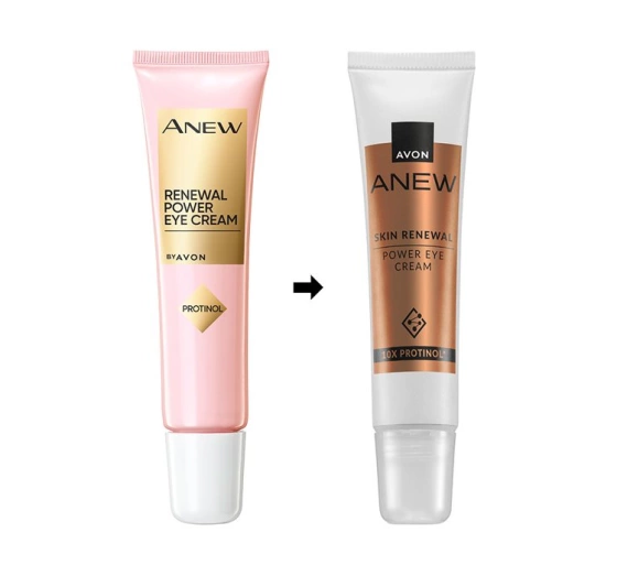 AVON ANEW RENEWAL POWER AUGENCREME MIT PROTINOL 15ML