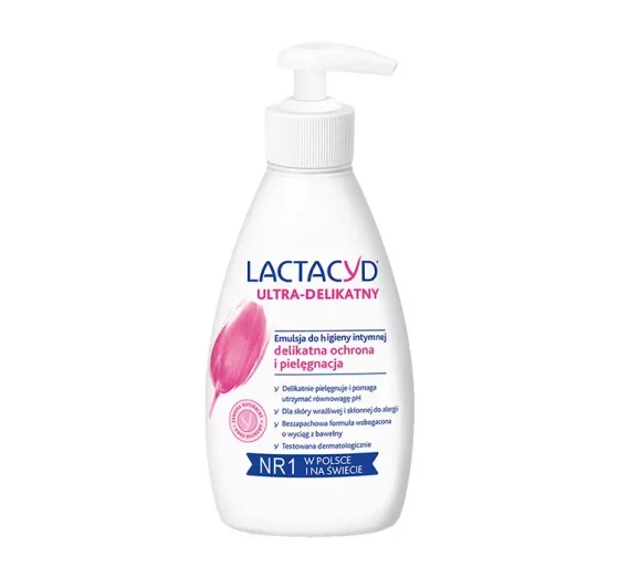 Lactacyd Ultra-Delicate Intimpflege-Emulsion mit Pumpe 200ml