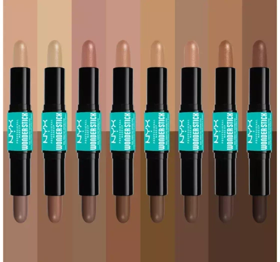 NYX PROFESSIONAL MAKEUP WONDER STICK STIFT ZUR KONTURIERUNG DES GESICHTS 06 RICH 2x4G