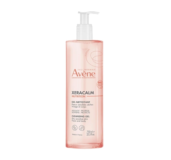 Avene Xeracalm Nutrition Reinigungsgel für Gesicht und Körper 750ml