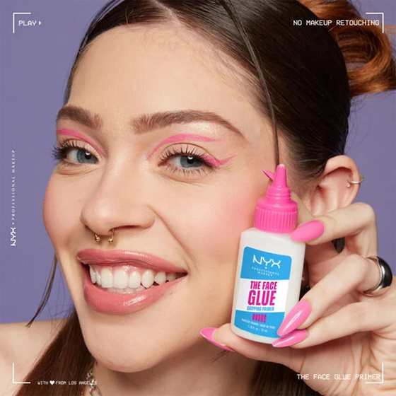 Kliknij na zdjęcie, aby je powiększyć NYX Professional Makeup The Face Glue – extrem langanhaltende Make-up-Unterlage 35 ml