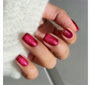 Semilac Silk Effect UV-Hybridlack 467 Red Candle Flash 7 ml