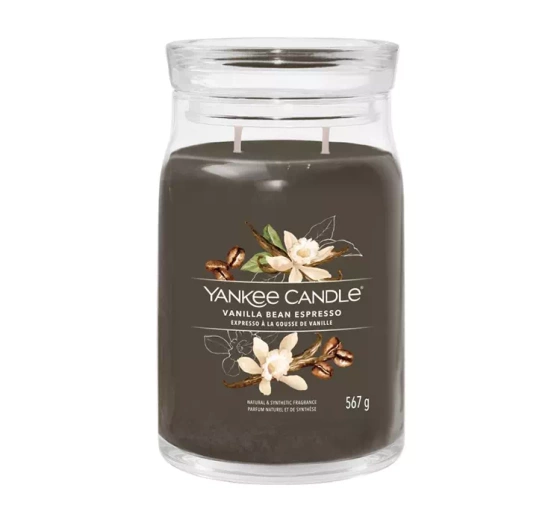 YANKEE CANDLE SIGNATURE DUFTKERZE VANILLA BEAN ESPRESSO 567G