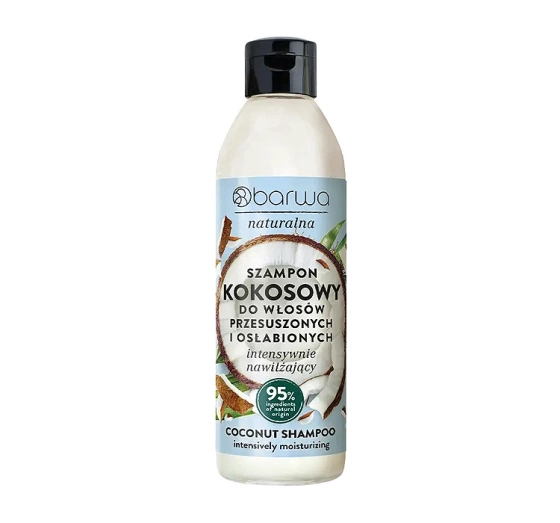 Barwa Naturalna Kokos-Shampoo für trockenes und geschädigtes Haar 300ml