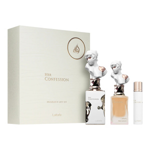 Lattafa „Her Confession“ Eau de Parfum Spray 100 ml + 12 ml + Hair Mist 50 ml 