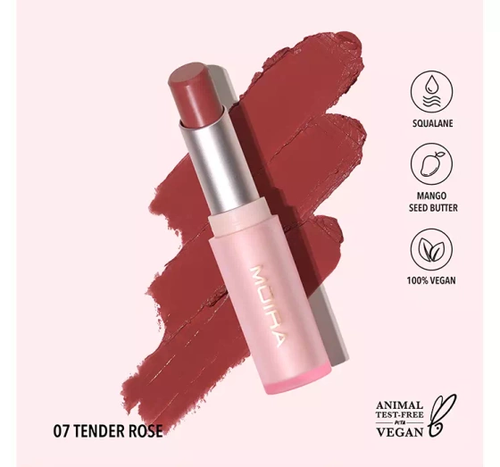 MOIRA SIGNATURE CREMIGER LIPPENSTIFT 07 TENDER ROSE 3,2G