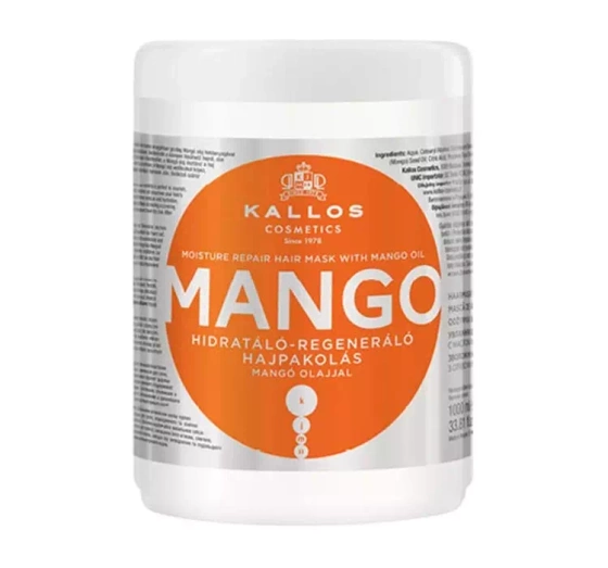 KALLOS KJMN HAARMASKE MANGO 1000 ML
