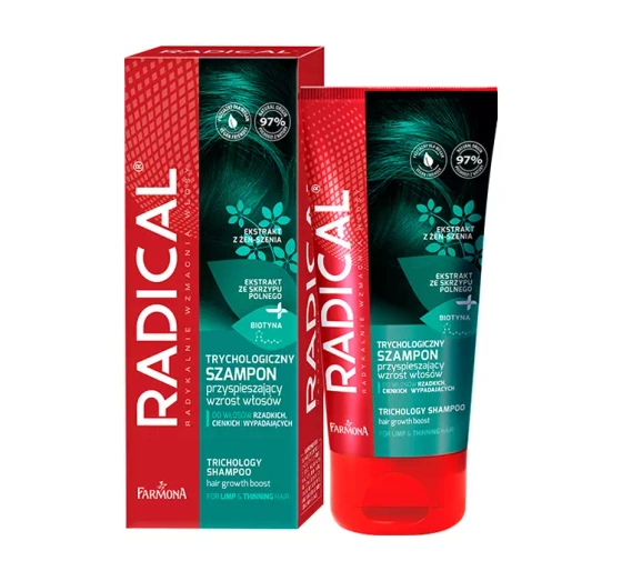 FARMONA RADICAL TRICHOLOGISCHES SHAMPOO FÜR DÜNNES UND AUSFALLENDES HAAR 200ML