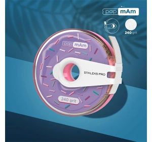 Staleks Pro Weiße Schleifband papmAm Expert 240 grit in Kunststoffbox 7 m