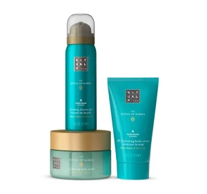 Rituals The Ritual Of Karma Mini-Körperpflege-Set Duschschaum + Scrub + Körpercreme