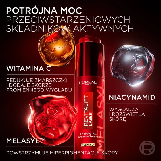 L'Oréal Paris Revitalift Laser Cremiges Anti-Aging-Serum 50 ml