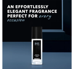 MEXX BLACK MAN DEODORANT NATURAL SPRAY 75ML