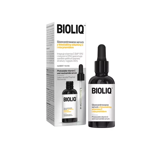 BIOLIQ GESICHTSSERUM MIT PHOTOSTABILEM VITAMIN C UND NIACINAMID 20ML