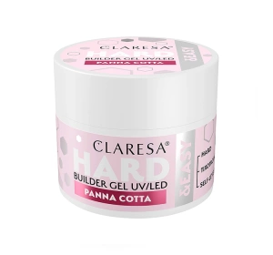 Claresa Hard & Easy Aufbaugel für Nägel Panna Cotta 45 g
