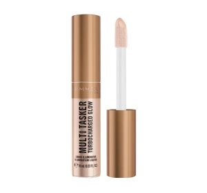 Rimmel Multi-Tasker Turbocharged Glow Flüssiger Highlighter 004 Chelsea Glow 10 ml