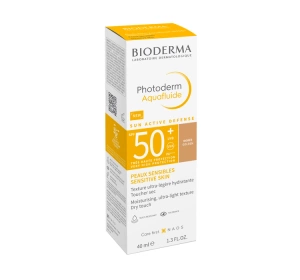 Bioderma Photoderm Aquafluide ultraleichtes Fluid SPF50+ Golden 40ml