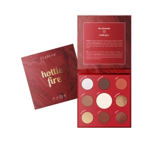CLARESA HOTTIE FIRE LIDSCHATTENPALETTE 12G