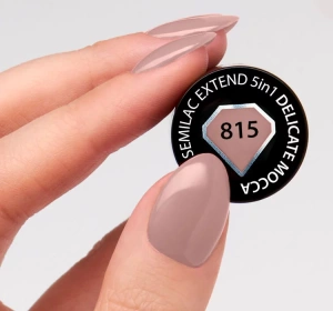 SEMILAC EXTEND 5 IN 1 BASIS LACK TOP 815 DELICATE MOCCA 7 ML