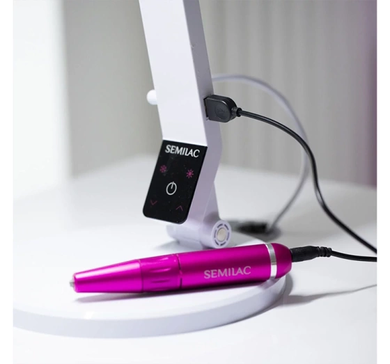 Kliknij na zdjęcie, aby je powiększyć Semilac Manicure Removal Set Mini Pen Fräse + Fräser 001