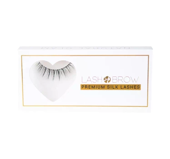 Kliknij na zdjęcie, aby je powiększyć LASH BROW PREMIUM SILK LASHES NATURAL GLAM KÜNSTLICHE WIMPERN 1 PAAR