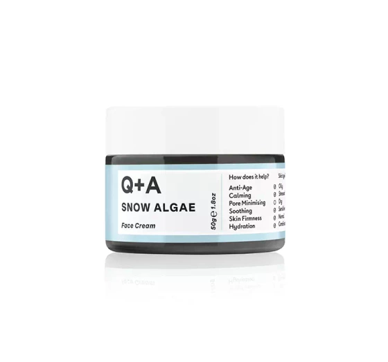Q+A Anti Falten Gesichtscreme mit Schneealge 50g