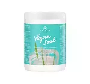KALLOS VEGAN SOUL VEGANE VOLUMEN-MASKE FÜR DÜNNES HAAR 1000ML