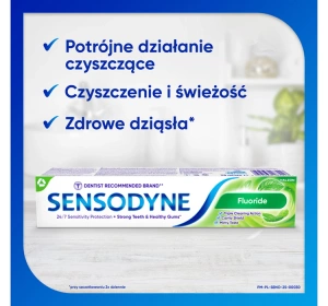 SENSODYNE FLUORIDE ZAHNPASTA MIT FLUORID ZUM SCHÜTZ VOR KARIES 75ML