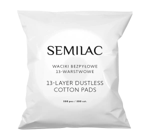 Semilac Staubfreie 13-lagige Pads 500 Stück