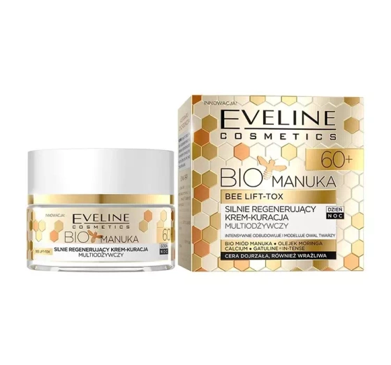 Kliknij na zdjęcie, aby je powiększyć EVELINE BIO MANUKA LIFT 60+ LIFTING CREME-KUR 50ML