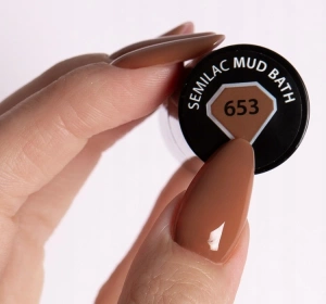 Semilac Wellbeing Hybridlack 653 Mud Bath 7ml