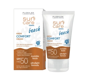 Floslek Sun Care Derma Beach Comfort Gesichts- und Körpercreme LSF 50+ 50 ml