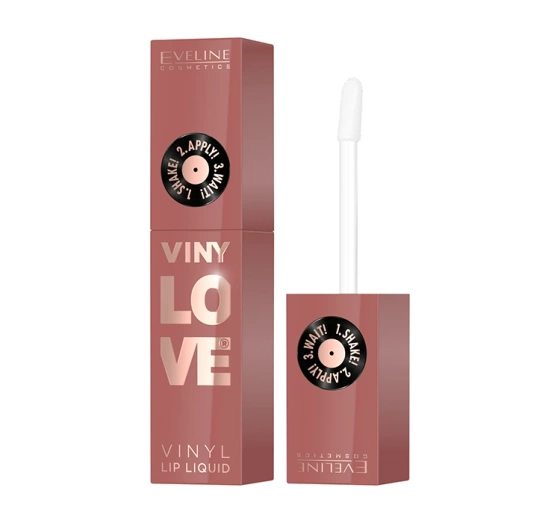 Kliknij na zdjęcie, aby je powiększyć Eveline Cosmetics Vinylove Langanhaltender Flüssiglippenstift mit Vinyl-Finish 04 Peachy 4 ml