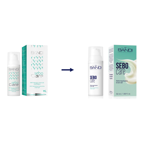 Bandi Professional Sebo Care Sebumregulierende Tages- und Nacht-Creme-Gel 50 ml