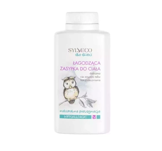 Kliknij na zdjęcie, aby je powiększyć SYLVECO KINDER LINDERNDER KÖRPERPUDER 100 G