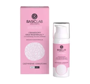 BasicLab Complementis Ceramide regenerierende Creme mit 5% Betain für das Gesicht 50ml