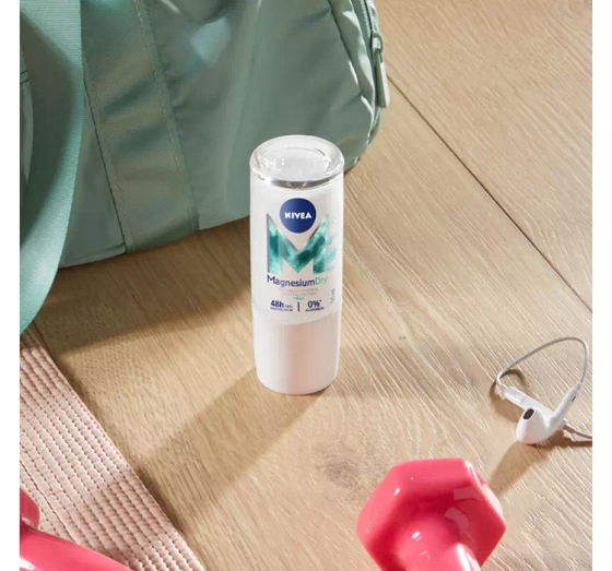 Kliknij na zdjęcie, aby je powiększyć NIVEA MAGNESIUM DRY FRESH DEODORANT ROLL ON 50ML