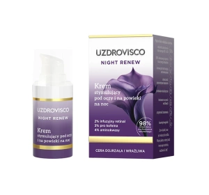 Uzdrovisco Night Renew Stimulierende Augen- und Lidcreme für die Nacht 15 ml