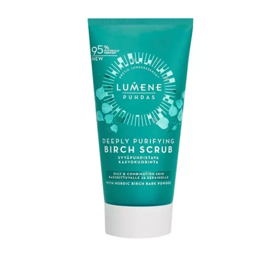 LUMENE PUHDAS BIRCH SCRUB BIRKENPEELING 75ML