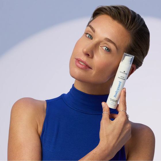 Orientana x Julia Kamińska Longevity Code Bodyguard NAD+ Barriere-Regenerationscreme für trockene, geschwächte Haut und Haut mit gestörter Lipidbarriere 50 ml
