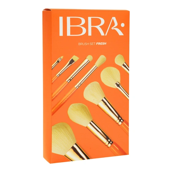 Kliknij na zdjęcie, aby je powiększyć IBRA FRESH MAKE-UP PINSEL-SET 9 STÜCK