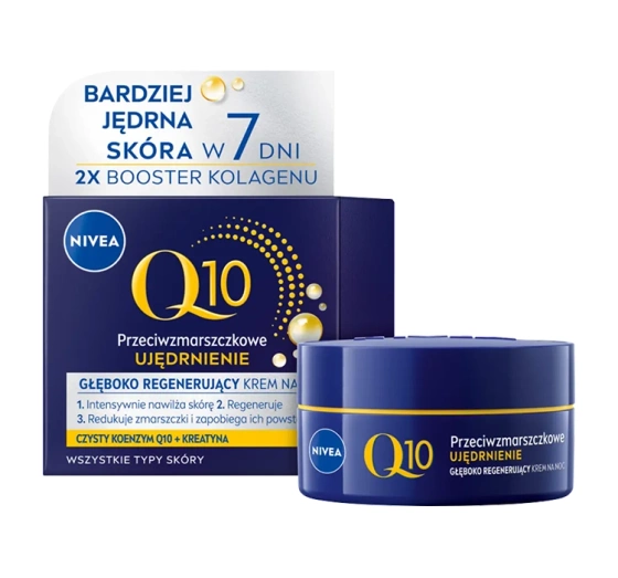 NIVEA 2 PACK Q10 STRAFFUNG ANTI FALTEN TAGES- UND NACHTCREME 2x50ML
