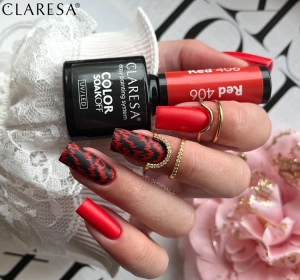 Claresa UV/LED-Hybridnagellack Red 406 5 g