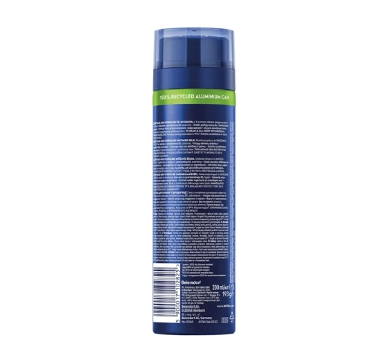 NIVEA MEN Hydrocare Rasierschaum-Gel für Männer 200 ml