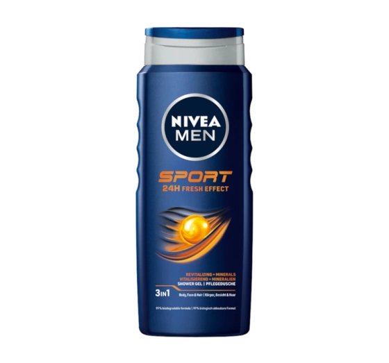 Kliknij na zdjęcie, aby je powiększyć NIVEA MEN SPORT DUSCHGEL FÜR MÄNNER 500ML
