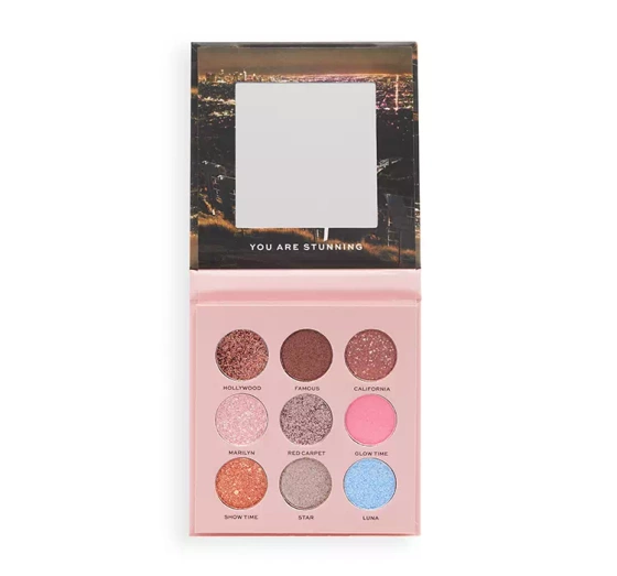 Kliknij na zdjęcie, aby je powiększyć MAKEUP REVOLUTION X MARLEY LIDSCHATTENPALETTE GLOW TIME 5,85G
