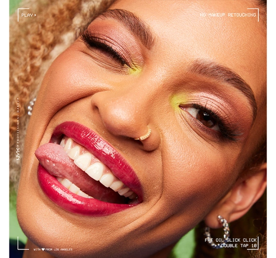 NYX PROFESSIONAL MAKEUP FAT OIL SLICK CLICK LIPPENBALSAM 10 DOUBLE TAP 2G